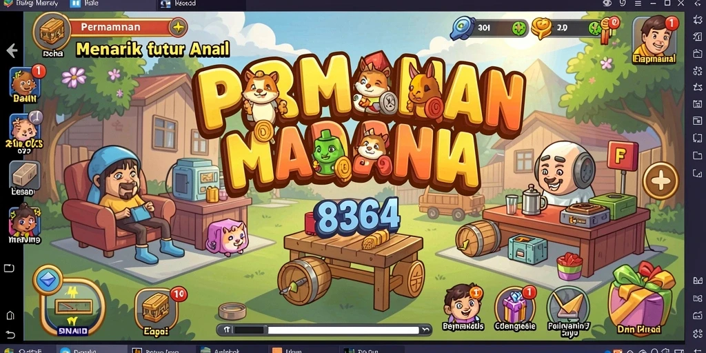 Tampilan gameplay 8364 yang menarik dan menghibur.