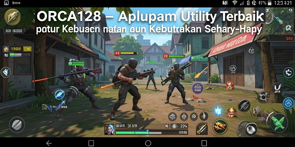 Tampilan antarmuka aplikasi ORCA128 yang memudahkan pengguna.
