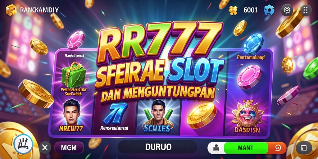 Screenshot gameplay RR777 menampilkan keseruan permainan Slot yang memikat.